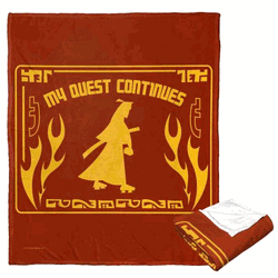 Cartoon Network Samurai Jack Quest Continues Silk Touch Throw Blanket 50x60 Inches