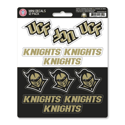 Central Florida Golden Knights 12 Count Mini Decal Sticker Pack