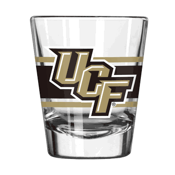 Central Florida Golden Knights 2oz Stripe Shot Glass