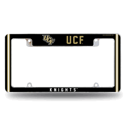 Central Florida Golden Knights Alternate Design All Over Chrome Frame