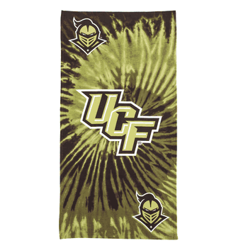 NCAA Central Florida Golden Knights Pyschedelic Beach Towel