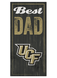 Central Florida Golden Knights Best Dad Sign