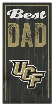 Central Florida Golden Knights Best Dad Sign