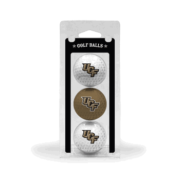 Central Florida Golden Knights Golf Balls - 3 Pack