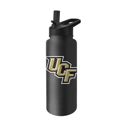 Central Florida Golden Knights Logo 34 oz Quencher Stainless Bottle