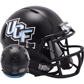 Central Florida Golden Knights NCAA Mini Speed Football Helmet Space U