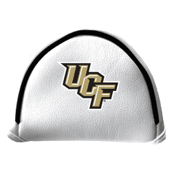 Central Florida Golden Knights Putter Cover - Mallet (White)