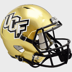 Central Florida Golden Knights Speed Full Size Authentic Football Helmet UCF Gold