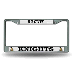 Central Florida Golden Knights Standard Chrome Frame with Plastic Inserts 12" x 6" Car/Truck Auto Accessory