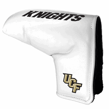 Central Florida Golden Knights Tour Blade Putter Cover (White)