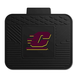 Central Michigan Chippewas Back Seat Car Utility Mat - 14in. x 17in.