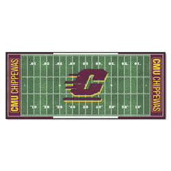 Central Michigan Chippewas Field Runner Mat - 30in. x 72in.