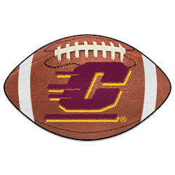 Central Michigan Chippewas Football Rug - 20.5in. x 32.5in.