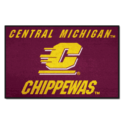 Central Michigan Chippewas Starter Mat Accent Rug - 19in. x 30in.