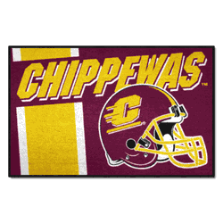 Central Michigan Chippewas Starter Mat Accent Rug - 19in. x 30in.