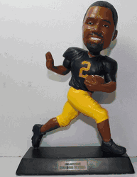 Charles Woodson Michigan Wolverines 8" COLLEGE LEGENDS FIGURE #16 "STRIKING THE POSE" Bobble Head Doll #/144<B><font color="RED"> Exclusive to Carroll's Sports Cove</b></font>