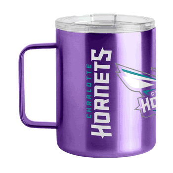 Charlotte Hornets 15oz Hype Stainless Steel Mug