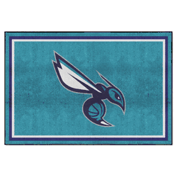 Charlotte Hornets 5ft. x 8 ft. Plush Area Rug
