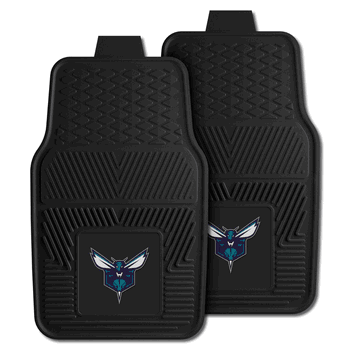 Charlotte Hornets Heavy Duty Car Mat Set - 2 Pieces
