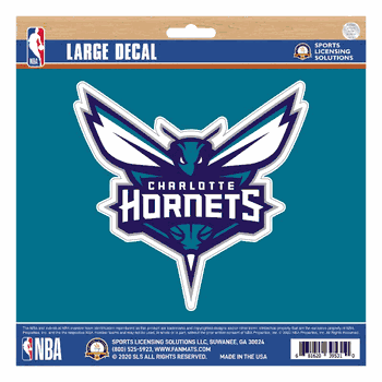 Charlotte Hornets Large Decal Sticker