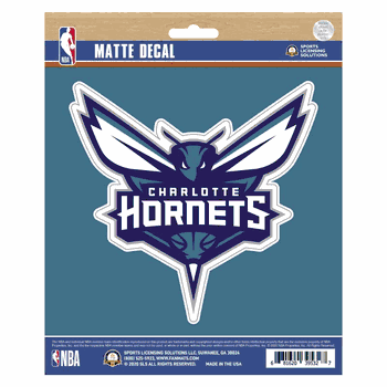 Charlotte Hornets Matte Decal Sticker