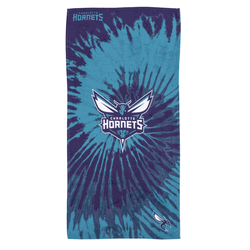 Charlotte Hornets NBA Psychedelic Beach Towel 30 x 60 inches