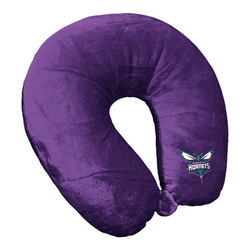 Charlotte Hornets NBA Purple Neck Pillow