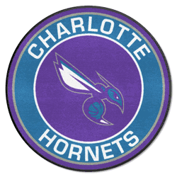 Charlotte Hornets Roundel Rug - 27in. Diameter