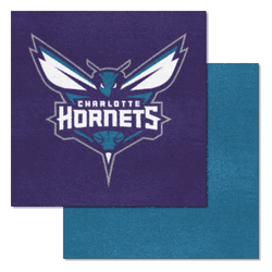 Charlotte Hornets Team Carpet Tiles - 45 Sq Ft.