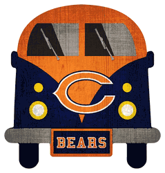 Chicago Bears 12" Team Bus Sign