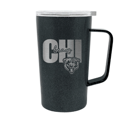 Chicago Bears 18oz Onyx Hustle Travel Mug