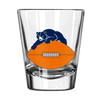 Chicago Bears 2oz Retro Shot Glass