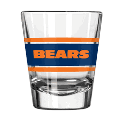 Chicago Bears 2oz Stripe Shot Glass