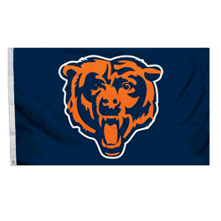 Chicago Bears 3 Ft. X 5 Ft. Flag W/Grommetts