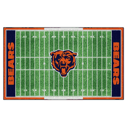 Chicago Bears 6 ft. x 10 ft. Plush Area Rug
