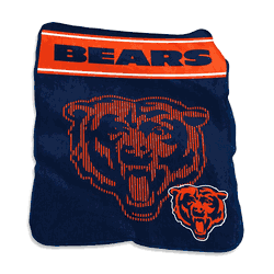 Chicago Bears 60x80 Raschel Throw