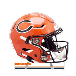 Chicago Bears Acrylic Standee, Alternative Helmet