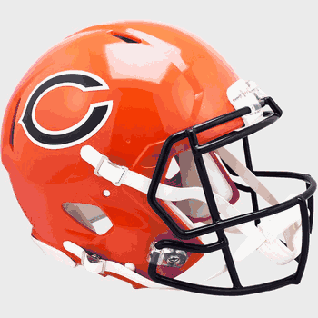 Chicago Bears  Authentic Speed Full Size Football Helmet 2022 Alternate On-Field