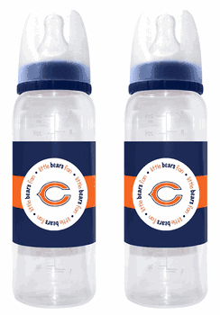 Chicago Bears Baby Bottle 2 Pack