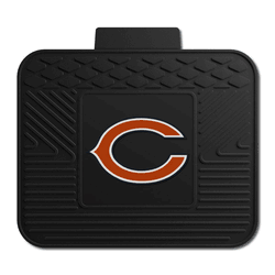 Chicago Bears Back Seat Car Utility Mat - 14in. x 17in.