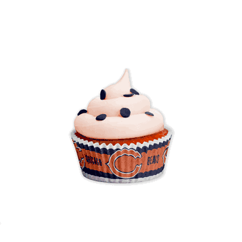 Chicago Bears Baking Cups Large 50 Pack