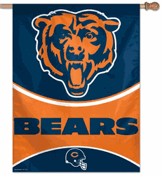 Chicago Bears Banner 27x37