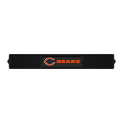 Chicago Bears Bar Drink Mat - 3.25in. x 24in.