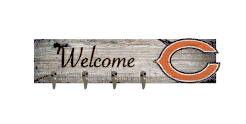 Chicago Bears Coat Hanger 6x24