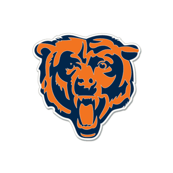 Chicago Bears Collector Pin Jewelry Card