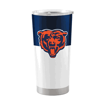 Chicago Bears Colorblock 20oz Stainless Tumbler