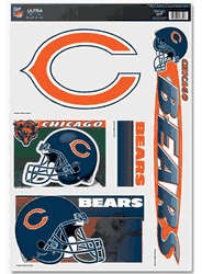 Chicago Bears Decal 11x17 Ultra