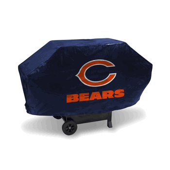 Chicago Bears Navy Deluxe Grill Cover