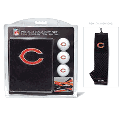 Chicago Bears Embroidered Towel Golf Gift Set
