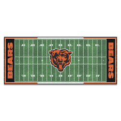 Chicago Bears Field Runner Mat - 30in. x 72in.